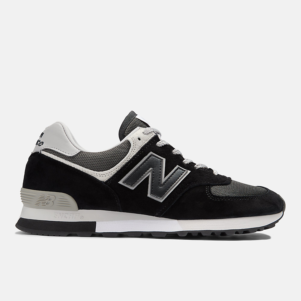 New Balance MADE in UK 576 Shoes Black with Raven and Alloy